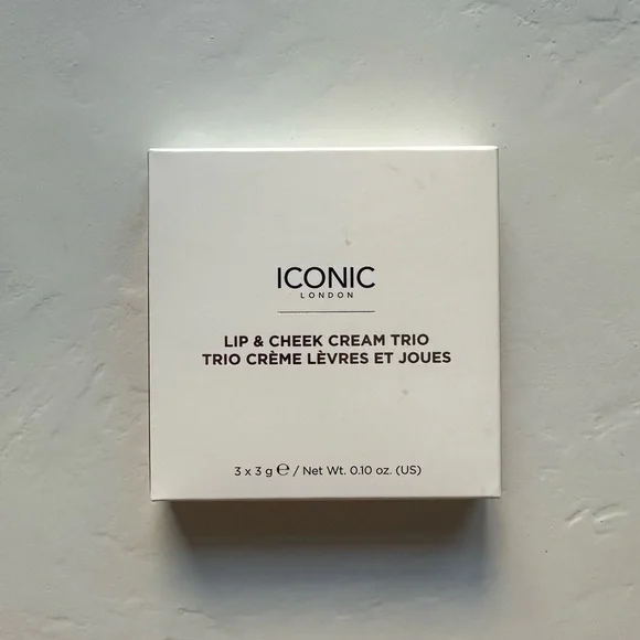 Iconic London - Lip & Cheek Cream Trio Palette (NWT) - Picture 2 of 4
